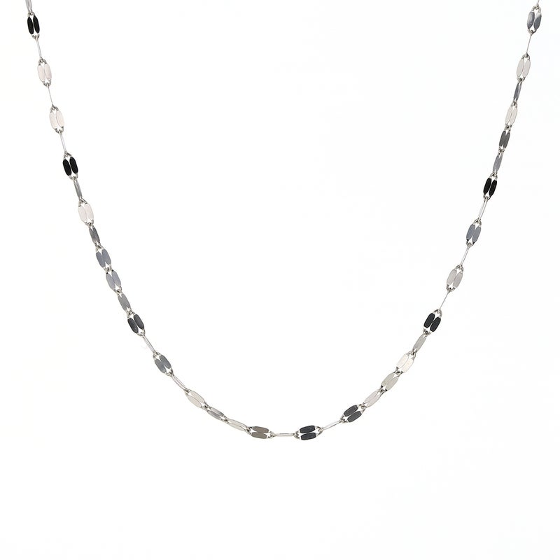 プラチナ ペタルチェーン ネックレス 70cm