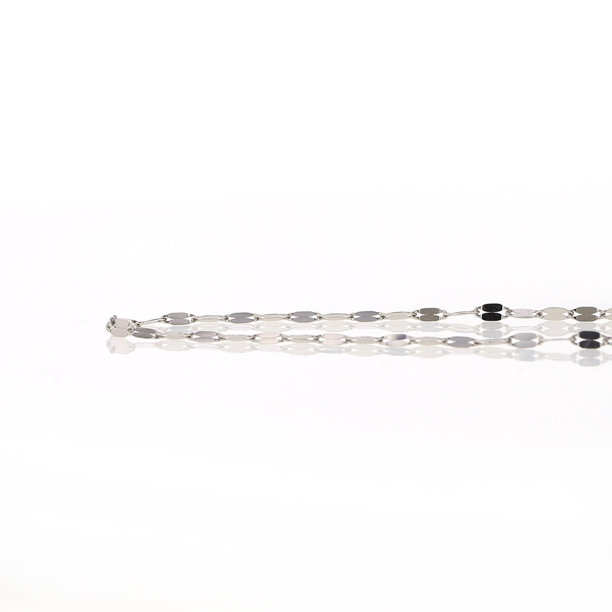 プラチナ ペタルチェーン ネックレス 70cm