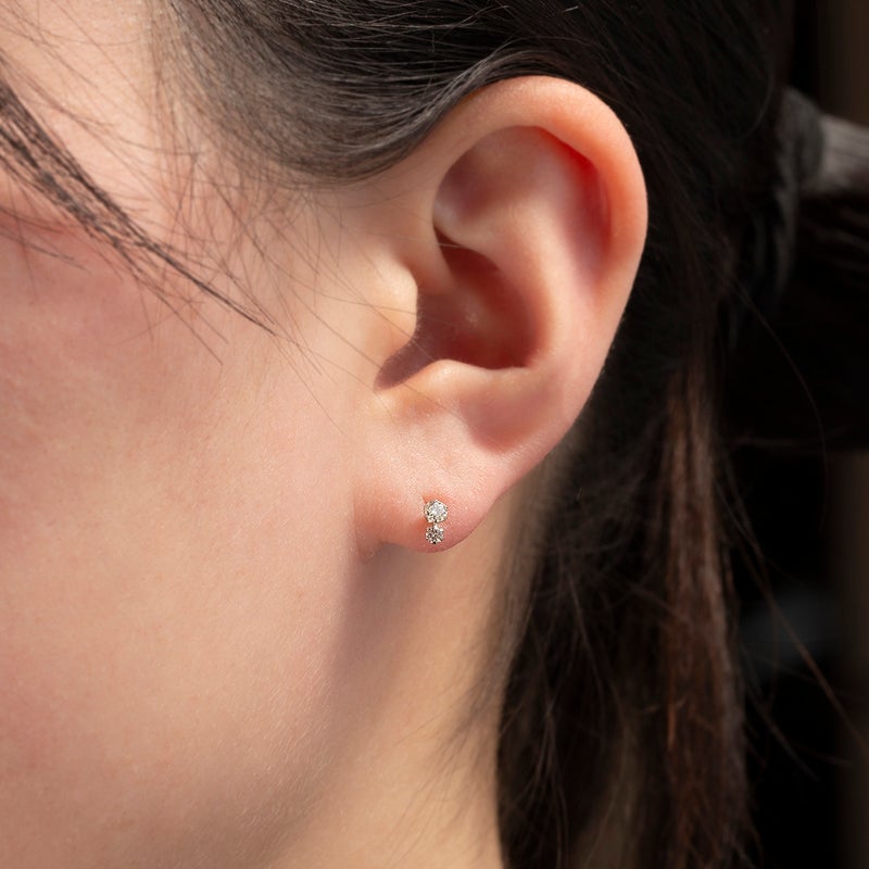 ラチナ ダイヤモンド ピアス