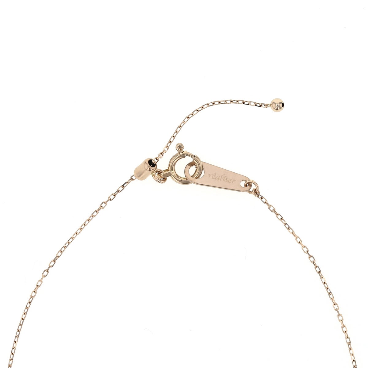 レアリゼ Kashikey コラボ K18 BG ダイヤモンド ネックレス ブラウンゴールド バー ダイヤ 18k 18金 妻 彼女 誕生日プレゼント ギフト レディース 4月 4月誕生石 カシケイ 柏圭