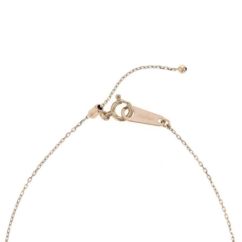 レアリゼ Kashikey コラボ K18 BG ダイヤモンド ネックレス ブラウンゴールド バー ダイヤ 18k 18金 妻 彼女 誕生日プレゼント ギフト レディース 4月 4月誕生石 カシケイ 柏圭