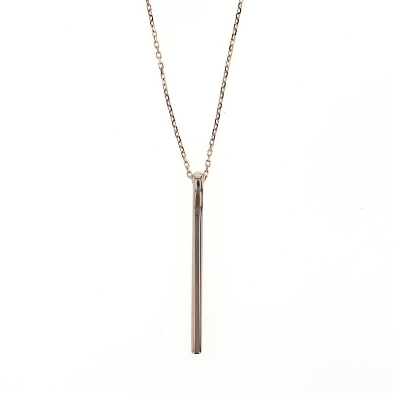 レアリゼ Kashikey コラボ K18 BG ダイヤモンド ネックレス ブラウンゴールド バー ダイヤ 18k 18金 妻 彼女 誕生日プレゼント ギフト レディース 4月 4月誕生石 カシケイ 柏圭