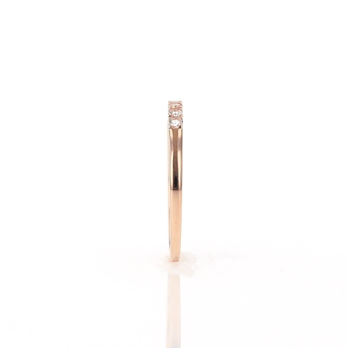 K10 PG ホワイトトパーズ ピンキーリング
