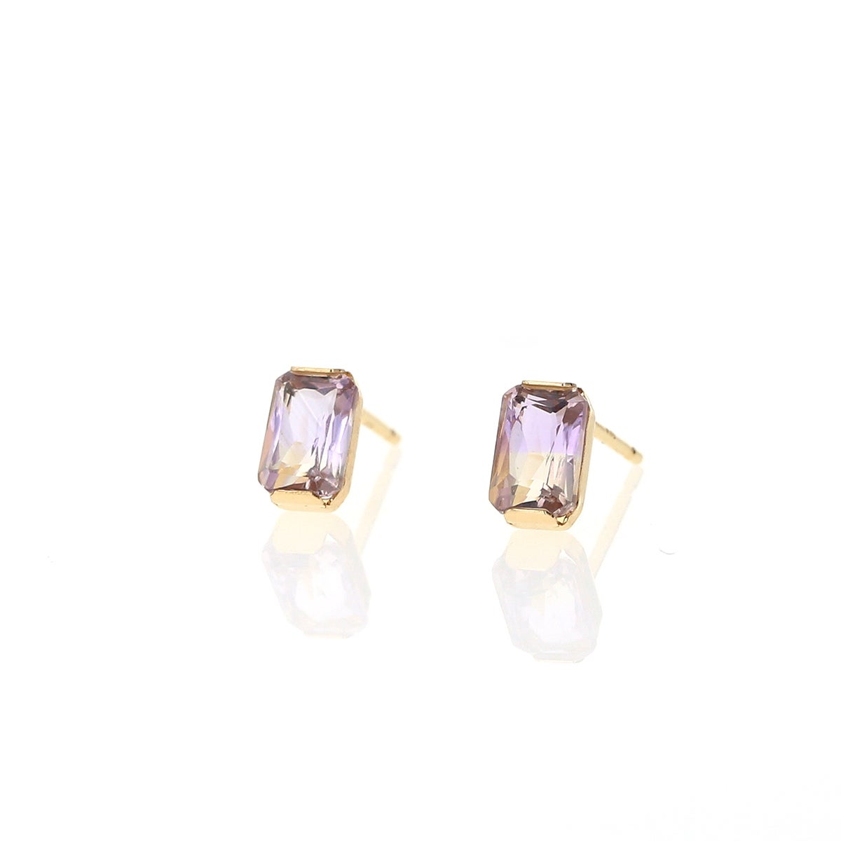 K18 YG アメトリン ピアス 2月 11月 ギフト レディース 18k 18金 誕生石 レディース 彼女 妻 プレゼント 誕生日プレゼント