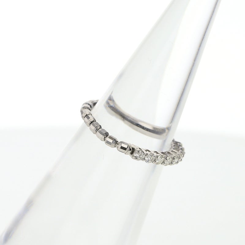 プラチナ ダイヤモンド ストレッチリング 0.3ct