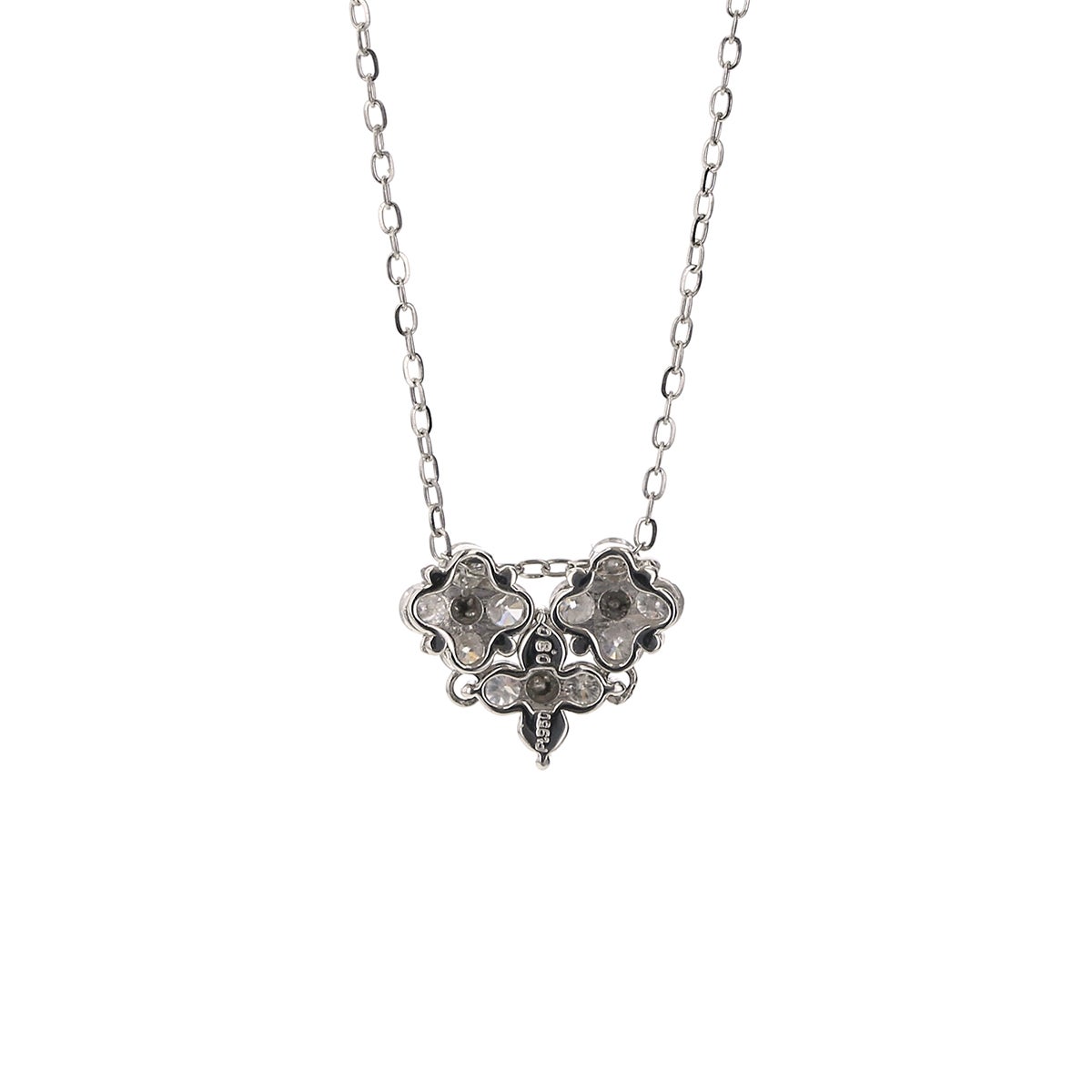 プラチナ 3ストーン ダイヤモンドネックレス 0.3ct